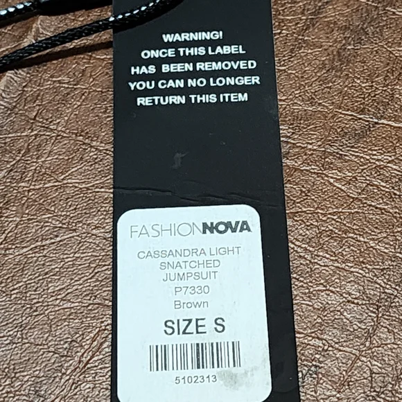 Fashion Nova Brown Women's Jumpsuit - Picture 3 of 11